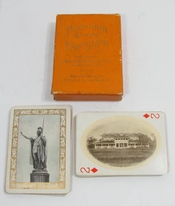 Antiguo mazo completo de cartas de recuerdo hawaiano de 1901 pared Nichols Hawaii - Imagen 1 de 12