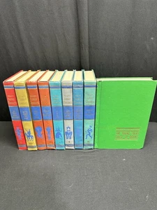 Collier's Junior Classics The Young Folks , Shelf of Books 1st Ed. 1-8 & 10 1962 - Picture 1 of 8