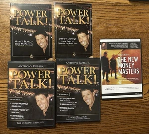 Tony Robbins POWER TALK 3 Lot Bundle Transformation, Ultimate Resource, Money - Picture 1 of 2