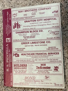 TT  Vintage 1996 Greater FAIRMONT & GRAFTON West Virginia Polk City Directory - Picture 1 of 4