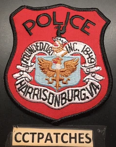 HARRISONBURG, VIRGINIA POLICE SHOULDER PATCH VA - Picture 1 of 2