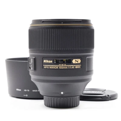 Nikon AF-S NIKKOR 105mm f/1.4 E ED Lens [Top Mint] #4449C - Image 1 of 4