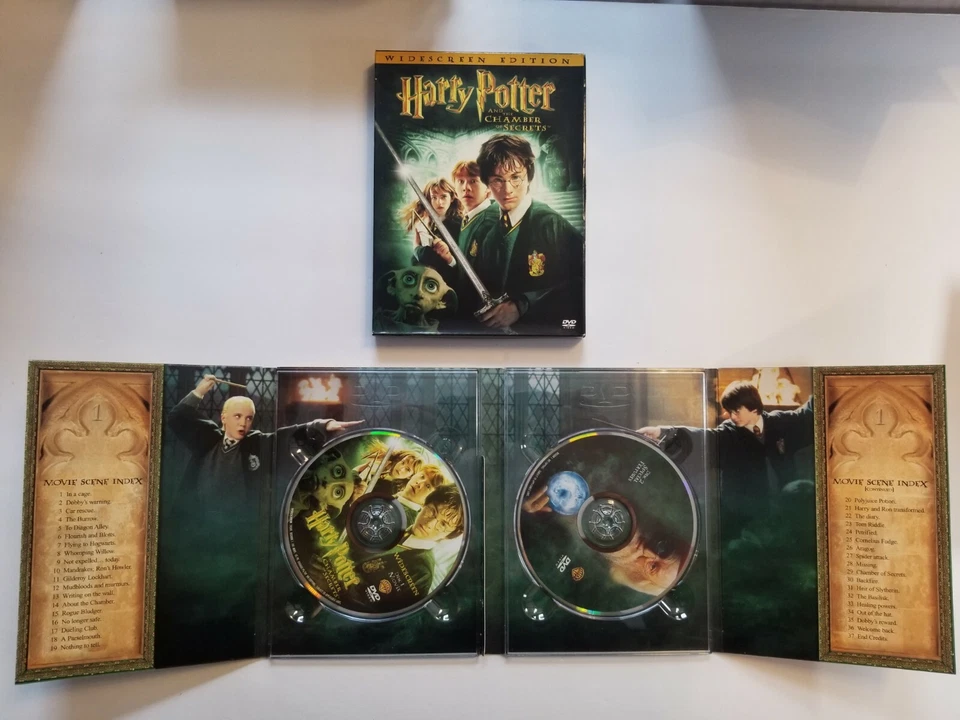 Harry Potter And The Chamber Of Secrets (DVD, 2002, Widescreen) - Image 1 of 1
