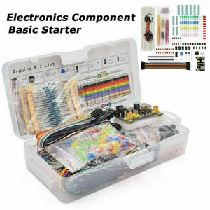 830 Kit Elektronik Bauteile Set Raspberry Steckbrett Steckverbinder Für Arduino - Bild 1 von 6