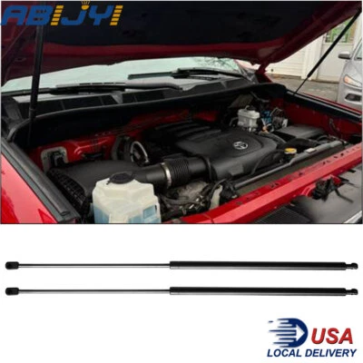 2Pcs For Toyota Tundra Sequoia 07-17 Front Hood Lift Support Gas Shock Struts Foto 1 de 4