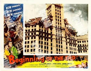 ANFANG VOM ENDE 1957 RIESIGE BESTRAHLTE HEUSCHRECKEN 11X14 LOBBYKARTE # 7 - Bild 1 von 1