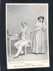 F1209 People Miss Thomas Haigh Jackson Veronique PU Talma vintage postcard - Picture 1 of 2