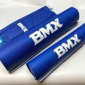 BMX Pad Set (16" Blue) —AUS STOCK— Gift Kids Bike Bicycle Safety Crash