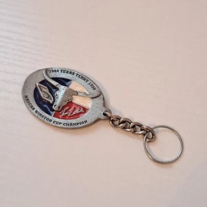 Vintage 1998 Texas Terry Nascar Winston Cup Champion Keychain Key Ring Pewder - Picture 1 of 9