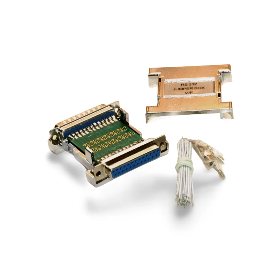 2英寸DB25公对母线跳线盒适配器-银色 — 第 1/1 张图片