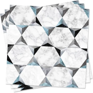 10Pcs Peel and Stick Kitchen Backsplash, Self-Adhesive Waterproof Tile Stickers, - Picture 1 of 12