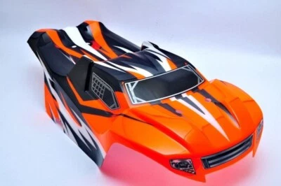 Hobao Hyper SST Karosserie 1/8 Truggy fertig lackiert (orange) - 92008 - Bild 1 von 2