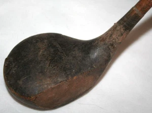 C McDonald Hickory Shafted Driver 43" mit Ledergriff - Bild 1 von 11