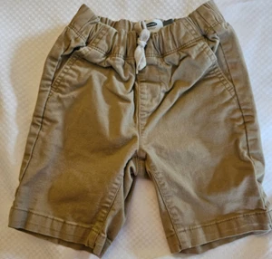 Boy's Old Navy Elastic Waist Brown Shorts/ US Size XS 5 Boy's Apparel/Activewear - Picture 1 of 6