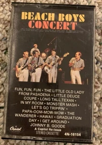 Beach Boys Concert Cassette Tape, Capitol Records, A Capitol Re-Issue - Bild 1 von 7