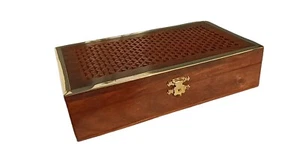 Handgefertigte Box, Büro Tischplatte Organizer, Stift, Bleistift, Schnitzetui für Schreibwaren. - Bild 1 von 8