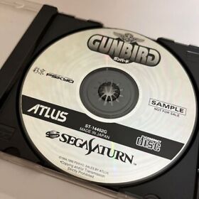 Sega Saturn Gunbird Sample Edition Demo Version Atlas