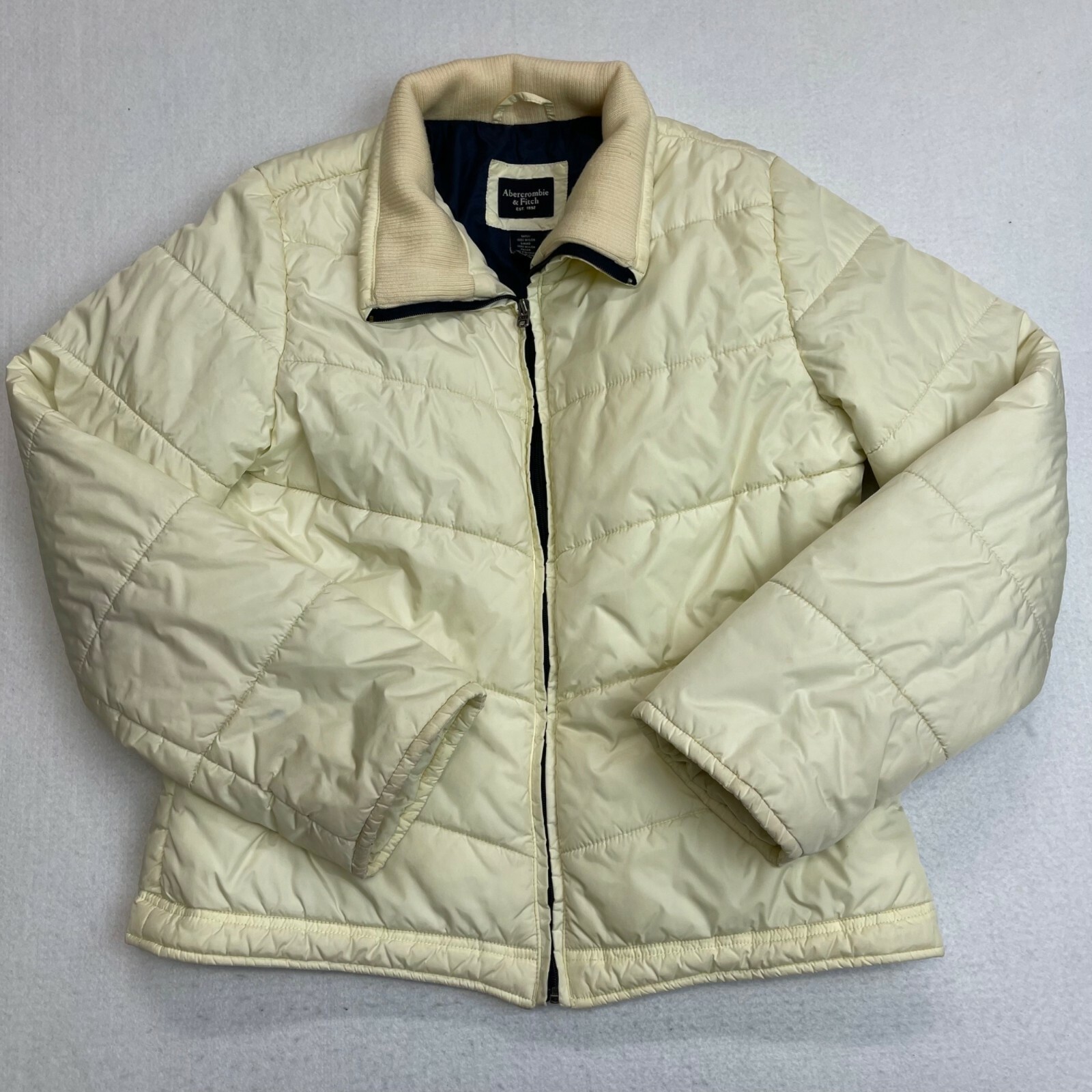 Butter Yellow Puffer Jacket 