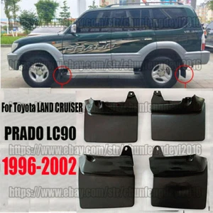 Protector contra salpicaduras guardabarros delantero + trasero para Toyota LAND CRUISER PRADO LC90 96-02 4 piezas - Imagen 1 de 2