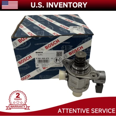 BOSCH High Pressure Fuel Pump HPFP For VW Audi 2.0T TSI 0261520472 06H127025N Foto 1 de 4