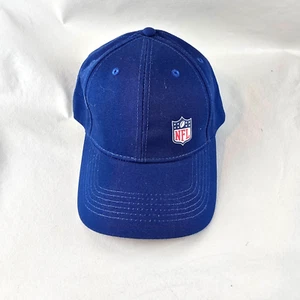 NFL Hat Mens Blue Adjustable Strapback Hook Loop BDA Sports Logo Football Casual - Picture 1 of 7
