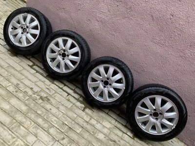 4 Alufelgen Renault Scenic - Sommerreifen 205/55 R16 91V - Bild 1 von 4