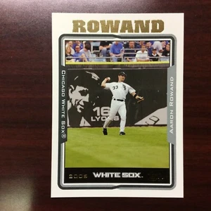 2005 Topps #606 Aaron Rowland Chicago White Sox - Picture 1 of 2