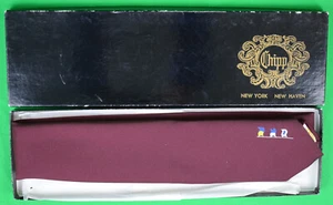 "Chipp handbemalte Poly/Seide Signal Flagge Burg Krawatte" (Deadstock in Chipp Box) - Bild 1 von 6