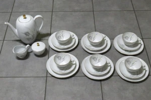 Kaffeeservice Eschenbach Bavaria Porzellan Mit Goldrand Rar - Bild 1 von 19