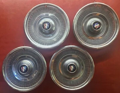 1969 1970 BUICK LESABRE SPECIAL 15" WHEEL COVERS HUBCAPS SET OF 4 - Image 1 of 4
