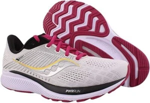 Saucony guide 14 Womens - Concord/Stone + Alloy/Cherry - NEW/UNUSED WITH BOXES - Picture 1 of 16