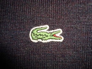 LACOSTE MEN'S PURPLE V NECK SWEATER SIZE 6 HARDLY WORN! - Picture 1 of 11