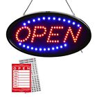 Offenes LED-Schild, LED Geschäft offenes Schild inklusive Geschäftszeitenschild Werbetreibende...