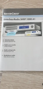 Unterbau-Radio "SILVER CREST", SKRP 1000A1, mit Bedienungsanleitung - Bild 1 von 7