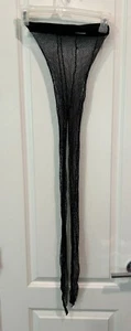 Vintage Danskin Netskin Lasto-Mesh Tights Black Fishnets Unisex Adult Size B - Picture 1 of 2