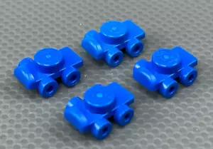 LEGO Minifigure Blue Roller Skates Minifig Footgear (x4) Part 11253 - Picture 1 of 7