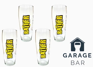 4er Set Healeys Rattler Apfelwein Gläser Pint 20oz Brandneu - Bild 1 von 2