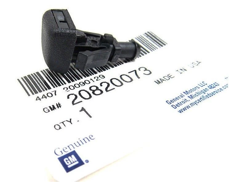 OEM NUEVO Boquilla limpiaparabrisas delantero negro 02-12 Chevrolet Hummer GMC Foto 1 de 1