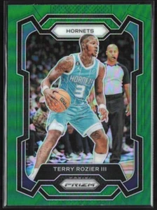 2023-24 Panini Prizm #90 Terry Rozier III Green Prizm Charlotte Hornets - Picture 1 of 2
