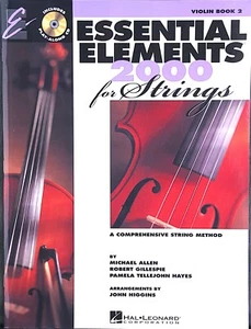Essential Elements 2000 for strings Violin Book 2 with playalong c.d. - Picture 1 of 2