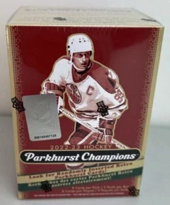 2 x 2022-23 Upper Deck Parkhurst Champions Hockey Blaster Boxes Gretzky Auto? - Picture 1 of 3