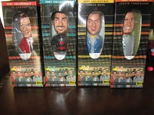 Collectable  Figurines .Chasez,, Bass,Timberlake &  Fatone (set of 4) GA-A-25 - Picture 1 of 12