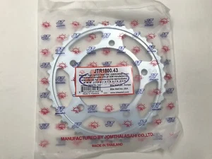 Piñón trasero de 43 dientes de acero al carbono JT 1800-43 para GSF1250 Bandit 2007-2016 - Imagen 1 de 1