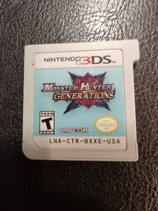 Monster Hunter Generations (3DS, 2016) Capcom Game Only, Tested Works Great! - Picture 1 of 2