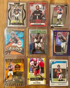 2024 Caleb Williams (w/ Odunze Relic) Rookie Card RC Lot Bears WOW! #2 - Picture 1 of 2