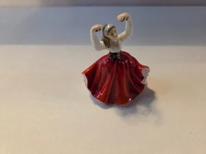Royal Doulton Mini Figurine - Karen M204 - 2 1/2" Tall - 2003 - Picture 1 of 4