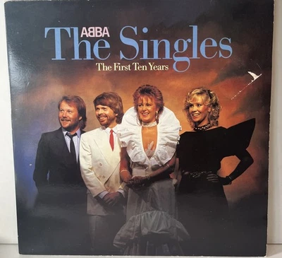 abba the singles the first ten years Double Vinyl Lp Gatefold Sleeve Vgc - Image 1 of 4