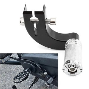 Hinterer Fersenkappen-Schalthebel-Schaltpedal-Passform Für Harley Softail  G - Picture 1 of 9