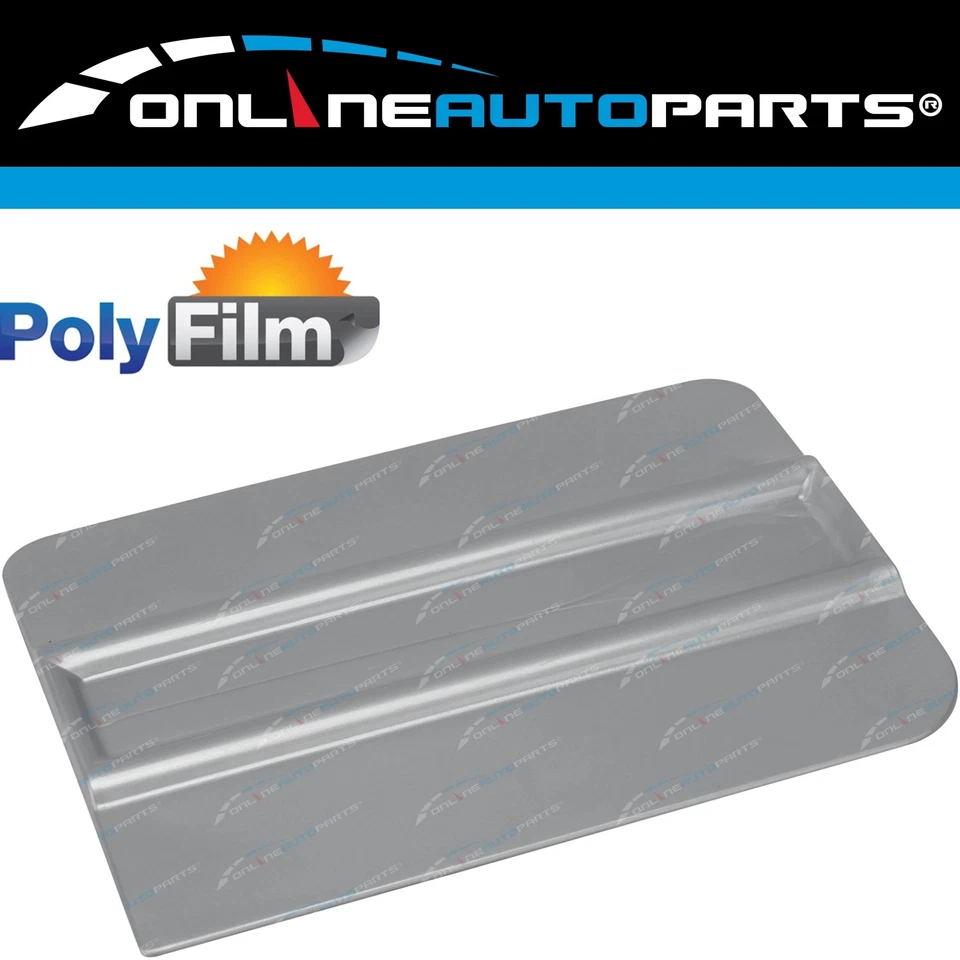 Hard Card Window Tint Film Application Squeegee Tool - Grey Plastic - image 1 of 1