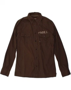 O'NEILL Mens Graphic Shirt Medium Brown Cotton CL58 - Picture 1 of 3